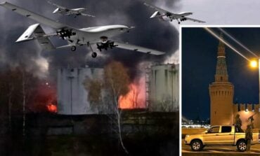 Baza pod Moskwą płonie! Putin ewakuowany z Kremla