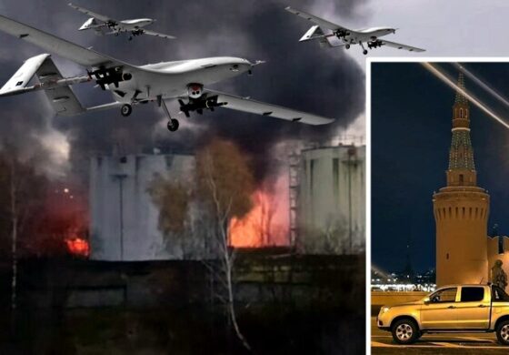 Baza pod Moskwą płonie! Putin ewakuowany z Kremla