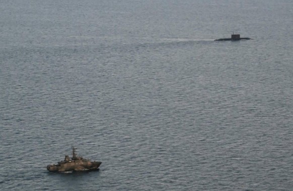 Szwedzkie wojsko na ogonie rosyjskiego okrętu podwodnego
