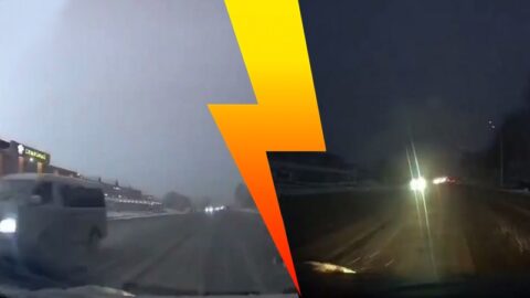 Sachalin blackout! Coś straszliwie wybuchło (WIDEO)