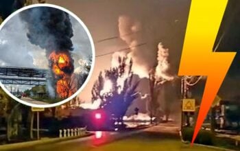 Potężna detonacja rozniosła fabrykę! Proch wytwarzałeś, w proch się obrócisz... (WIDEO)