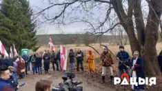 Białorusini z Podlasia oddali hołd bohaterowi trzech narodów! Białorusini z Podlasia oddali hołd bohaterowi trzech narodów!