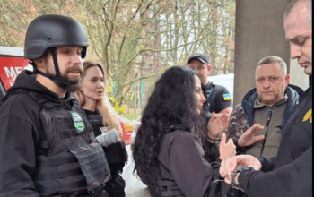 Scena jak z filmu. Angelina Jolie przybyła do Chersonia! (WIDEO)