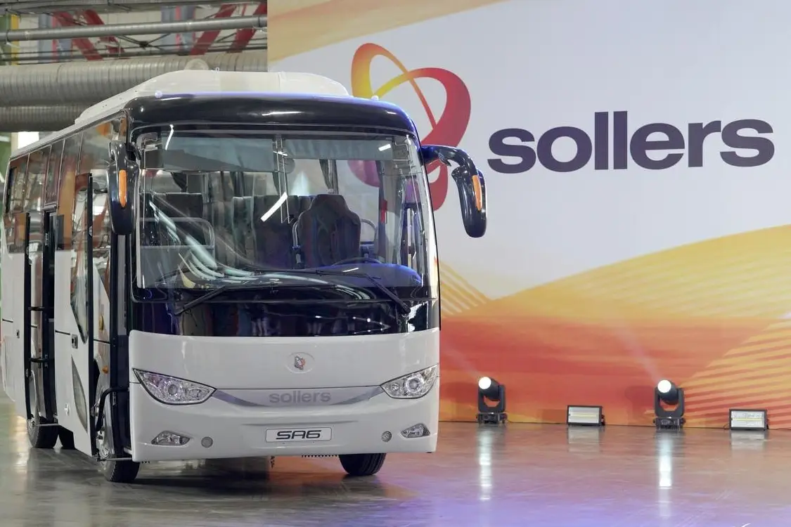 Autobus wyprodukowany w dawnych zakładach Mazdy we Władywostoku