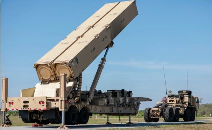 Wyrzutnia LRHW podczas operacji Thunderclap na Przylądku Canaveral, 2023 r. (zdjęcie: US Army)