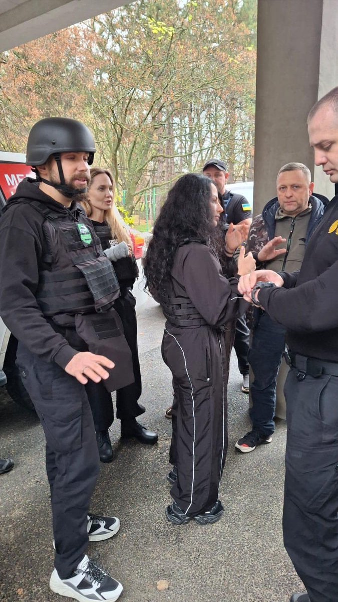Angelina Jolie w Chersoniu