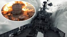Norweska fregata trafiona torpedą! Polska odpaliła pociski NSM (WIDEO)