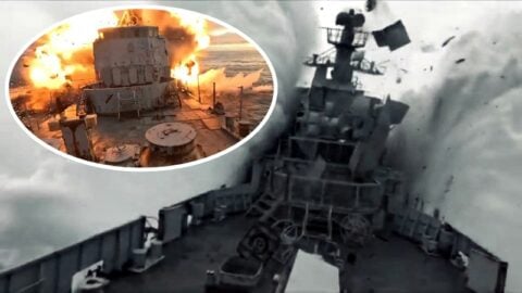 Norweska fregata trafiona torpedą! Polska odpaliła pociski NSM (WIDEO)