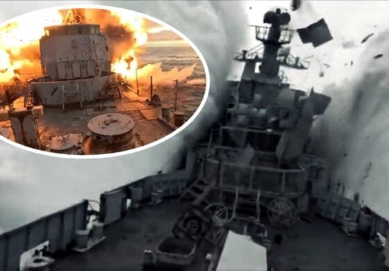 Norweska fregata trafiona torpedą! Polska odpaliła pociski NSM (WIDEO)
