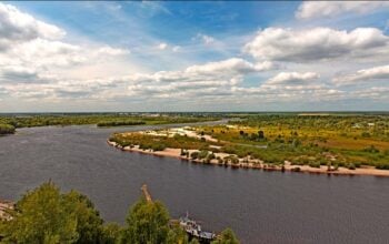 Łukaszenka oburzony, że woda z Prypeci wpływa na Ukrainę