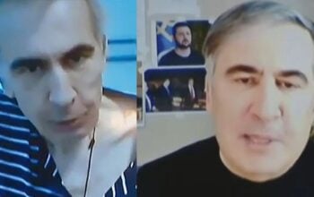 Dramatyczny apel zza krat. Uwięziony prezydent Saakaszwili wzywa Zełenskiego