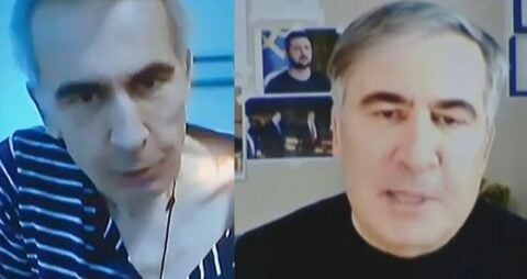 Dramatyczny apel zza krat. Uwięziony prezydent Saakaszwili wzywa Zełenskiego