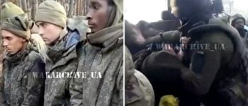 Ukraińców poniosły nerwy! Jeńcy oberwali (WIDEO)