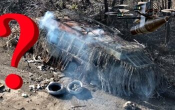 Coś przyjechało, najeżyło się i zdechło... (WIDEO)