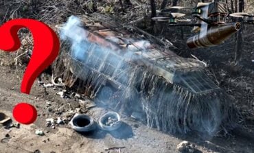 Coś przyjechało, najeżyło się i zdechło... (WIDEO)