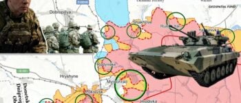 Collage / mapa: Institute for Study of War