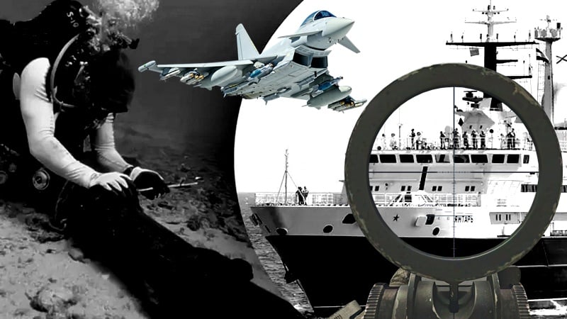 Collage / fot: 24 Kanał / MoD / SAC Cathy Sharples