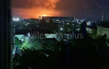 Noc nad Morzem Czarnym. Precyzyjny atak, pożar i chaos w rosyjskiej logistyce! (WIDEO)