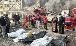 Rosyjskie rakiety coraz bliżej Polski. Ta – zabiła w Tarnopolu 25 osób. WIDEO z momentu uderzenia!