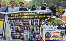 Antyrosyjskie protesty w Indiach! “Porywają na wojnę naszych synów” (WIDEO)