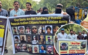 Antyrosyjskie protesty w Indiach! "Porywają na wojnę naszych synów" (WIDEO)