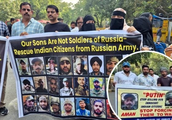 Antyrosyjskie protesty w Indiach! "Porywają na wojnę naszych synów" (WIDEO)