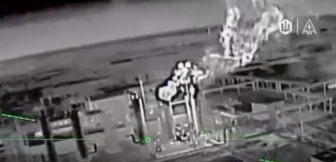 „Ptaki Madiara” uderzyły na Krymie. Celem najważniejszy zakład