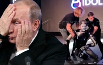 Rosja chciała błysnąć pierwszym własnym robotem! Co dalej? Sami zobaczcie... (WIDEO)