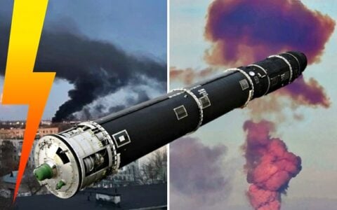 Już wiedzą, co wybuchło w bazie jądrowej! Fioletowy dym skaził miasto