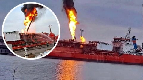 Rosja uderzyła w turecki tankowiec! Ewakuacja w Rumunii