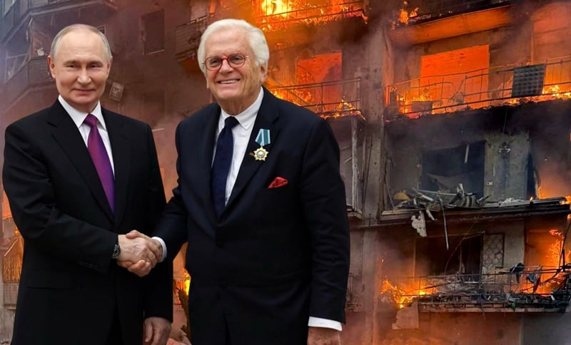 Collage / fot: Kremlin.ru / Policja Ukrainy