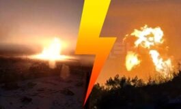 "Atomowa" łuna nad Syberią! Spokojnie, to eksplodował gazociąg (WIDEO)