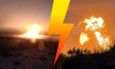 "Atomowa" łuna nad Syberią! Spokojnie, to eksplodował gazociąg (WIDEO)