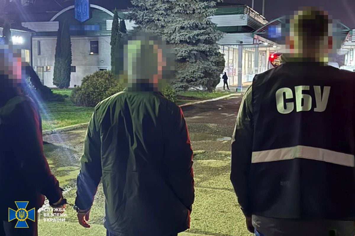 Zdrajca po zatrzymaniu.