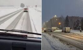 Prawdziwa zima zawitała na Żmudź! (WIDEO)