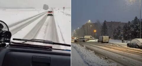 Prawdziwa zima zawitała na Żmudź! (WIDEO)
