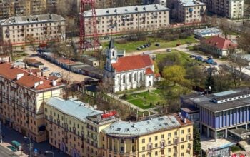 Zrównali z ziemią cmentarz w centrum Mińska – pod gmach kuźni szpiegów KGB!