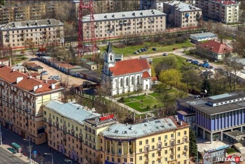 Zrównali z ziemią cmentarz w centrum Mińska – pod gmach kuźni szpiegów KGB!