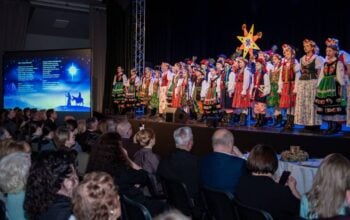 Spotkanie opłatkowe u Polaków na Litwie. "Otrzymaliśmy polskość od przodków i musimy ją w mocnej kondycji przekazać młodemu pokoleniu"