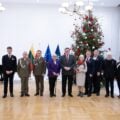 Uroczystość wręczenia medali w ambasadzie RP w Wilnie. Fot: facebook.com/ambasada.litwa
