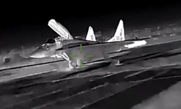 Na Krymie kolejny trafiony. Ukraiński wywiad wojskowy zniszczył rosyjski myśliwiec