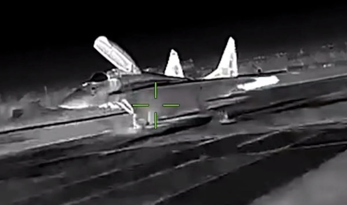 Atak na samolot MiG-29