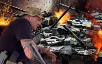 Bez dwóch nóg i jednej ręki "poprowadzi Rosjan do zwycięstwa" (WIDEO)