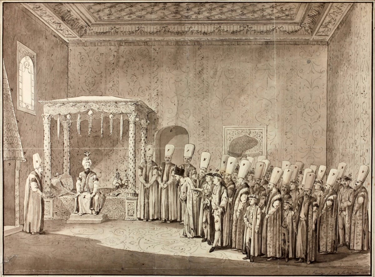 PoselstwoKarola Boscampa przed sultanem Abdulhamidem I
