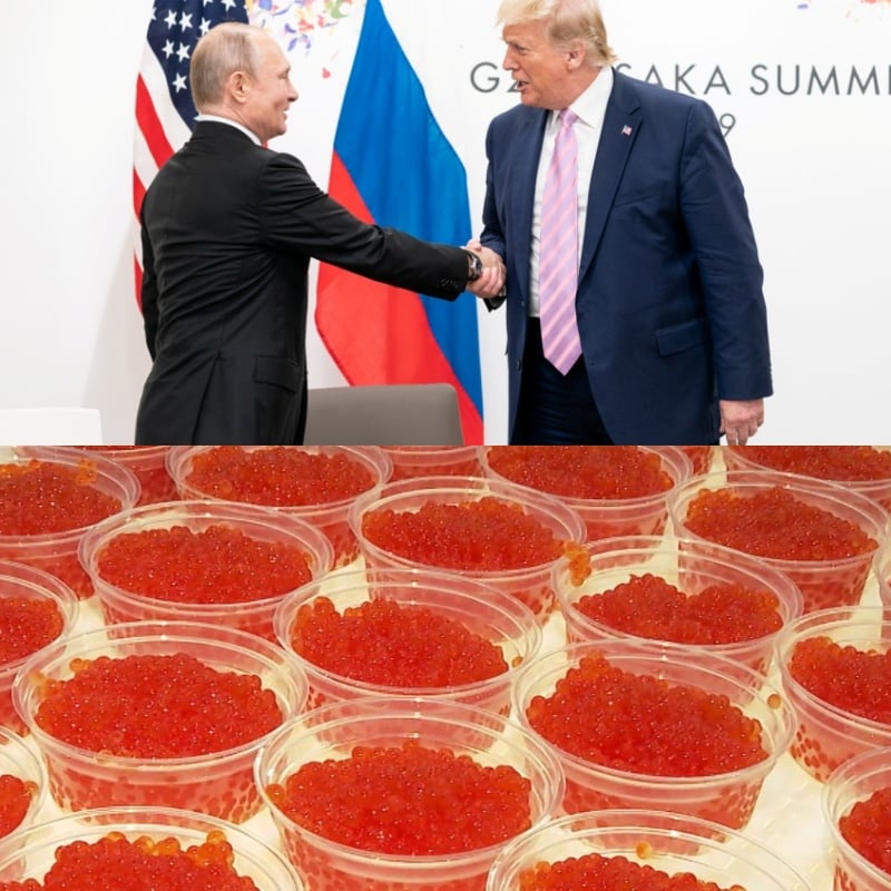 Putin, Trump i kawior