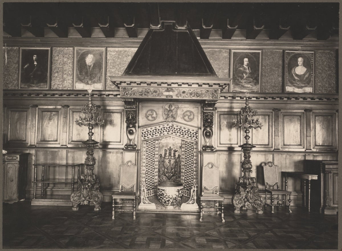 Sala kamienna w zamku w Nieświeżu