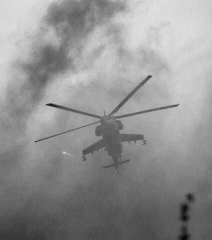 Na Ukrainie rozbił się śmigłowiec wojskowy