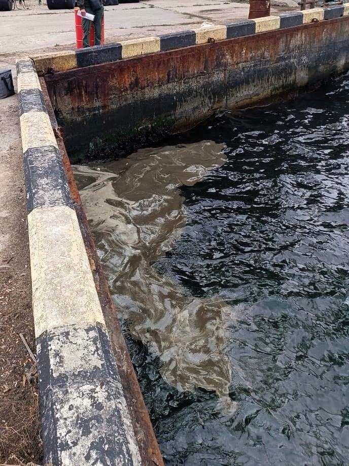 Zanieszyszczona woda w Odessie