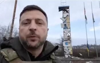 Zełenski przybył do Kupiańska – „zdobytego” przez armię Putina