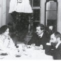 Zinaida Gippius, Dmitrij Fiłosofow i Dmitrij Mereżkowski w 1920 roku
